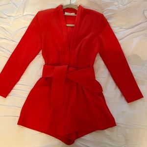 Red ALC Romper
